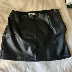 Abercrombie Leather Skirt